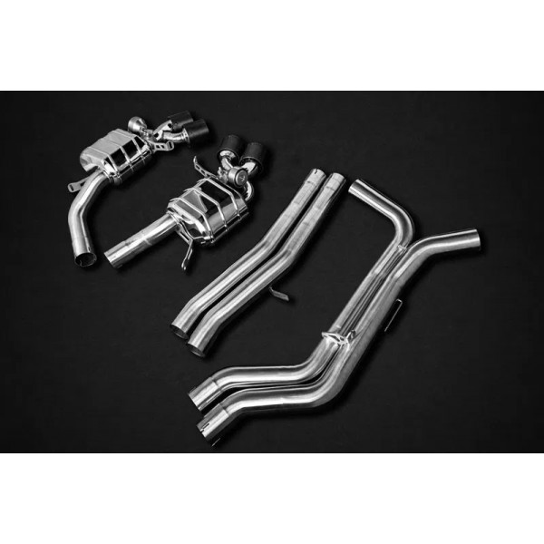 Echappement CAPRISTO Audi RS6 (C8) (2020+) - Ligne Cat/Fap-Back à valves