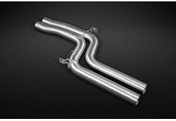 Echappement inox CAPRISTO pour AUDI RS5 B8 (2010-2016) - Ligne Cat-Back à valves (Racing)