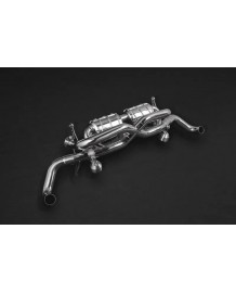 Echappement CAPRISTO Audi R8 V10 GT, PLUS & LMX (2012-2015) - Silencieux à valves (Homologué)