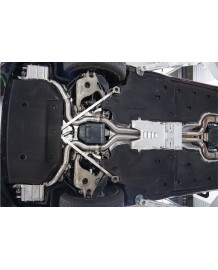 Echappement CAPRISTO BENTLEY Continental GT (03/2018+) - Ligne Cat/Fap-Back à valves