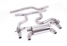 Ligne d'échappement FAP-Back à valves MILLTEK BMW M2 Compétition (F87N) (2019+) (Racing-New Equal Length System)