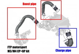 Kit Boost & Charge Pipes FTP Motorsport BMW M2 Competition (F87) & BMW M3 F80 M4 F82 F83