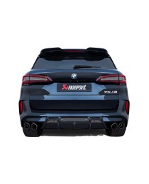 Diffuseur arrière Carbone AKRAPOVIC BMW X5 M & X6 M + COMPETITION (F95/F96) (2020+)