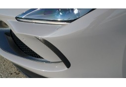 Flaps de pare-chocs avant carbone NOVITEC Ferrari F8 Tributo & Spider