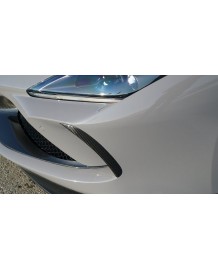 Flaps de pare-chocs avant carbone NOVITEC Ferrari F8 Tributo & Spider