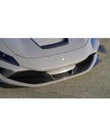 Insert de spoiler avant Carbone NOVITEC Ferrari F8