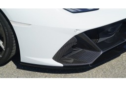 Flaps latéraux pare-chocs avant Carbone NOVITEC Lamborghini Huracan EVO Coupé & Spyder