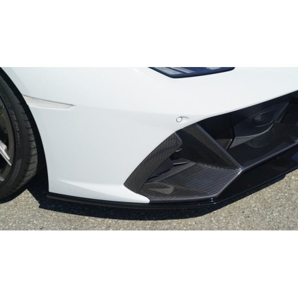 Flaps latéraux pare-chocs avant Carbone NOVITEC Lamborghini Huracan EVO Coupé & Spyder