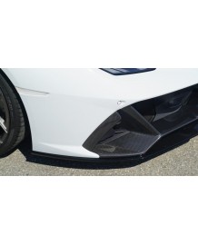 Flaps latéraux pare-chocs avant Carbone NOVITEC Lamborghini Huracan EVO Coupé & Spyder