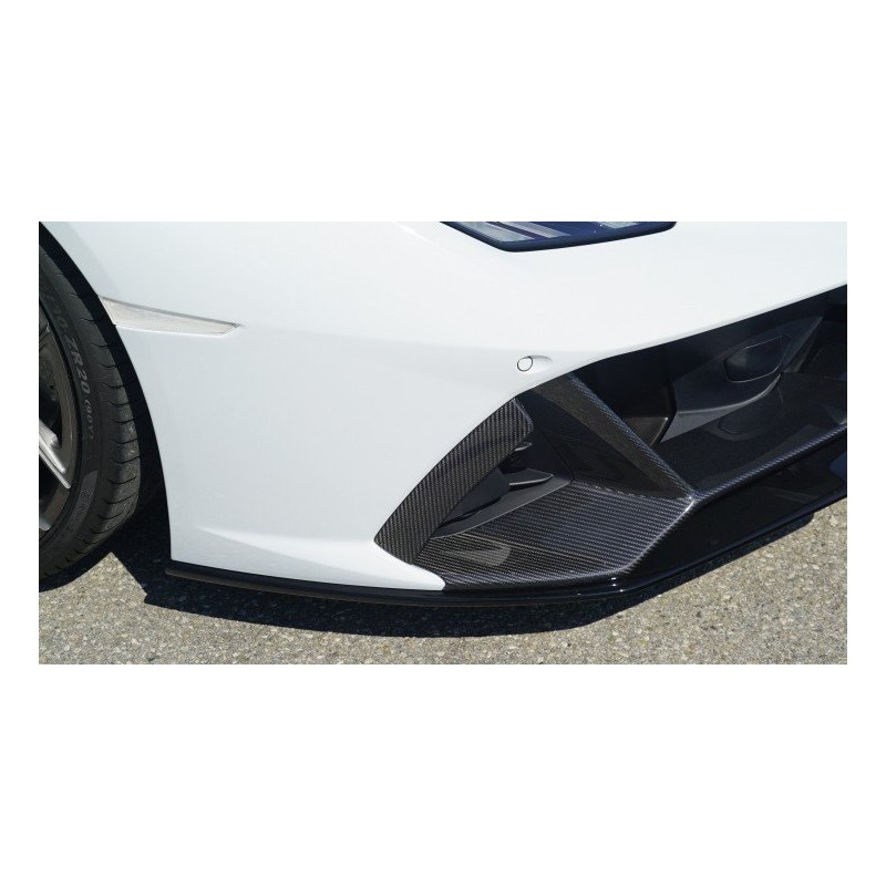 Jeu De 2 Marqueurs Latéraux De Pare-chocs LAMBORGHINI HURACAN - Blanc/Transparent - Neuf Avec Garantie