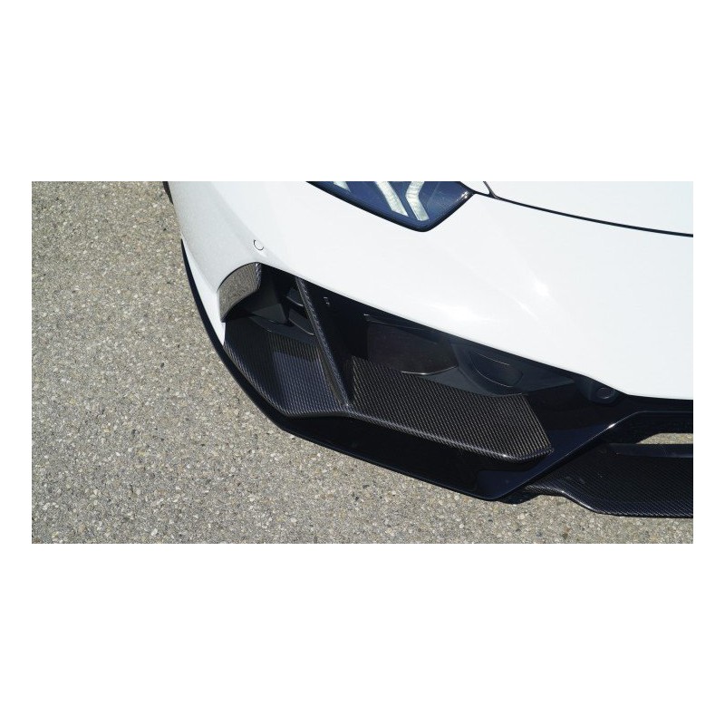 Jeu D’objectifs Marqueurs Latéraux Avant/arrière Pour Lamborghini Huracan – Blanc/transparent
