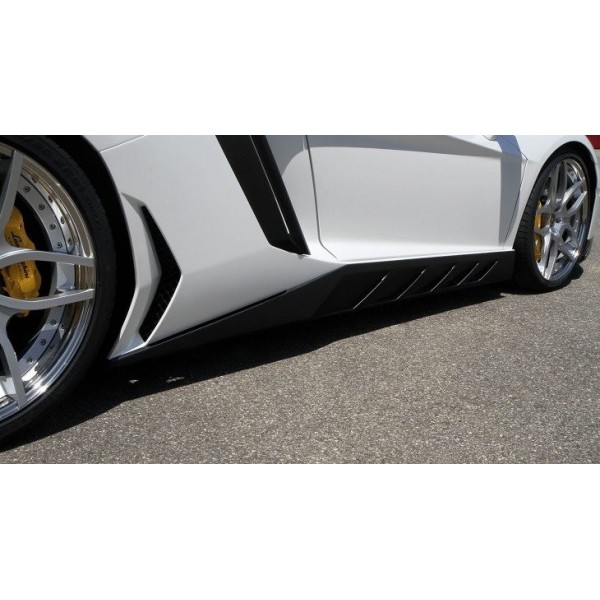 Bas de caisse carbone NOVITEC Lamborghini Aventador Coupé & Roadster