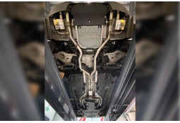 Echappement sport inox QUICKSILVER Jaguar F-Pace SVR 5,0 (2019+)-Ligne FAP-Back à valves