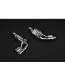 Echappement CAPRISTO pour Mercedes Classe G63 AMG W463A (2018+) - Silencieux à valves ECE