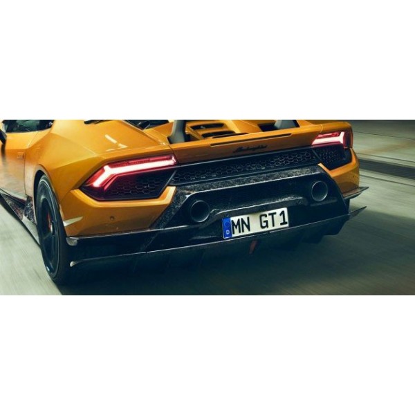 Recouvrement Diffuseur Carbone Forged NOVITEC Lamborghini Huracan Performante