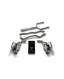 Echappement ARMYTRIX Mercedes C63/S AMG Berline/Coupé/Break (W/C/S205) - Ligne Cat-Back à valves (2014-)