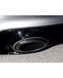 Echappement AKRAPOVIC Porsche 992 Turbo + S OPF/FAP (2021+)- Ligne à valves RACE