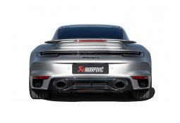 Echappement AKRAPOVIC Porsche 992 Turbo + S OPF/FAP (2021+)- Ligne à valves RACE