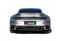 Echappement AKRAPOVIC Porsche 992 Turbo + S  OPF/FAP (2021+)- Ligne à valves RACE