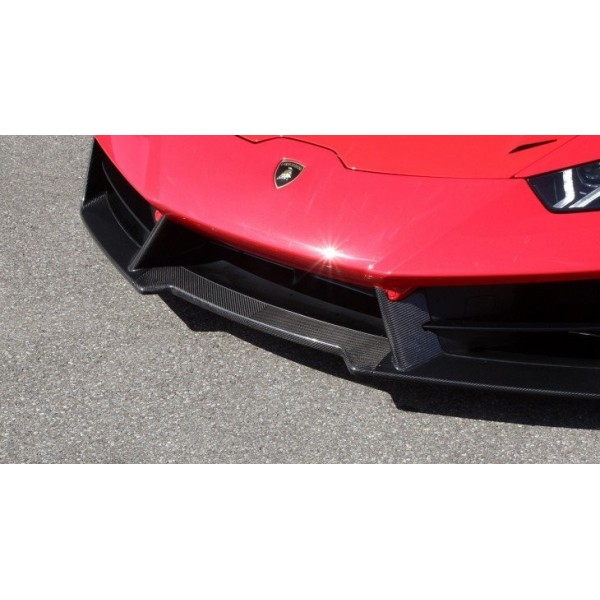 Spoiler avant latéral carbone NOVITEC Lamborghini Huracan RWD Coupé & Spyder
