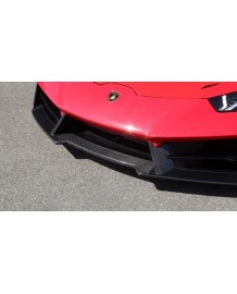 Spoiler avant latéral carbone NOVITEC Lamborghini Huracan RWD Coupé & Spyder