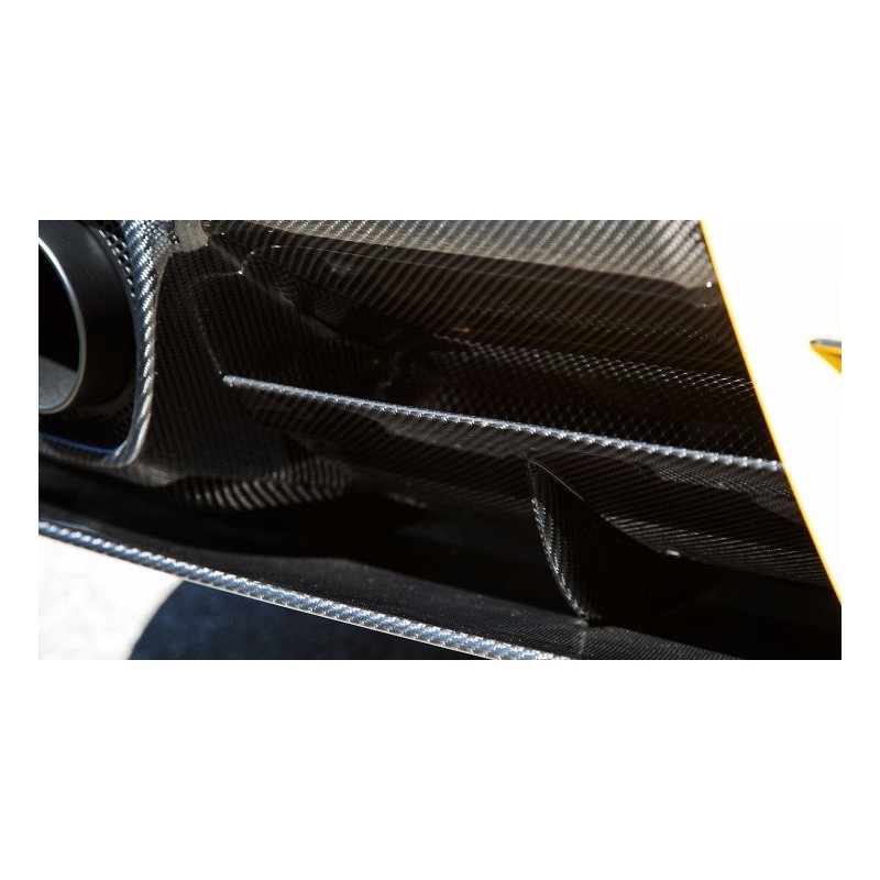 Ailettes Diffuseur Arrière Carbone Ferrari F360 Modena RTuned - Neuf Finition Brillant