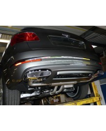 Echappement QUICKSILVER Bentley Bentayga W12 (2016+) -Ligne cat-back à Valves