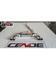 Echappement CENDE Exhaust Audi S3 8V Sportback (2013+)- Ligne Cat-Back à valves