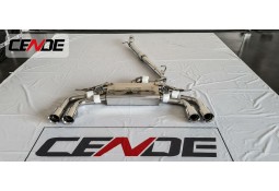 Echappement CENDE Exhaust Audi S3 8V Berline (2013+)(2017+)- Ligne Cat/Fap-Back à valves