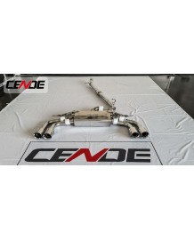 Echappement CENDE Exhaust Audi S3 8V Berline (2013+)(2017+)- Ligne Cat/Fap-Back à valves