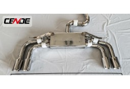 Echappement CENDE Exhaust Audi S3 8V Berline (2013+)(2017+)- Ligne Cat/Fap-Back à valves