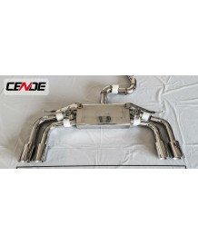 Echappement CENDE Exhaust Audi S3 8V Berline (2013+)(2017+)- Ligne Cat/Fap-Back à valves