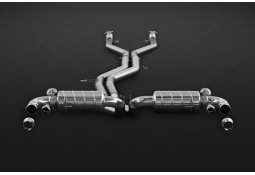 Echappement CAPRISTO BENTLEY Bentayga W12 (2016+)- Ligne Cat/Fap-Back à valves