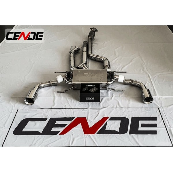 Echappement CENDE Exhaust Alfa Romeo Giulia 2.0T 200ch / 280ch + Q4 (2016-2018) - Ligne Cat-Back à valves