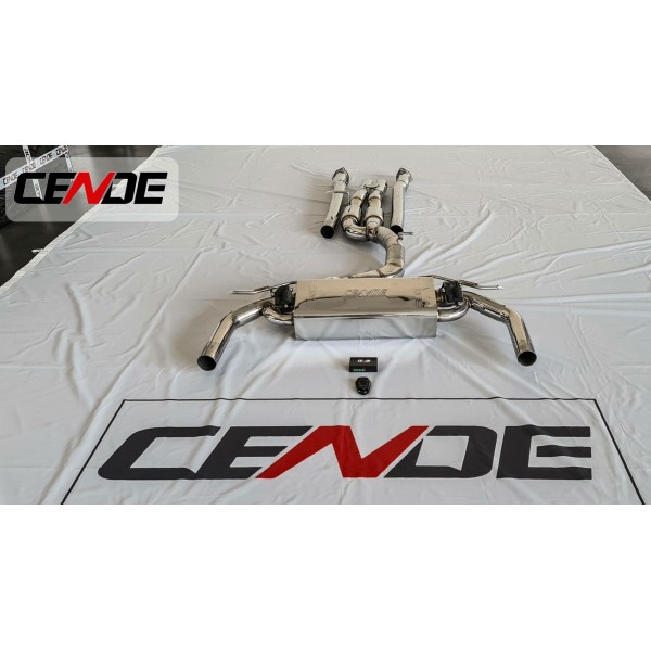 Echappement CENDE Exhaust Audi RS3 Sportback 8V sans FAP (2015-2017)- Ligne Cat-Back à valves