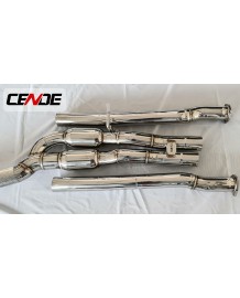 Echappement CENDE Exhaust Audi RS3 Sportback 8V sans FAP (2015-2017)- Ligne Cat-Back à valves