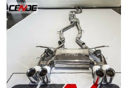 Echappement CENDE Exhaust BMW M4 F82/F83 & M3 F80 (2014-2018) - Ligne Cat-Back à valves