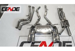 Echappement CENDE Exhaust BMW M4 F82/F83 & M3 F80 (2014-2018) - Ligne Cat-Back à valves
