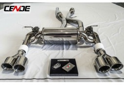 Echappement CENDE Exhaust BMW M2 F87 F1 (2015+) - Ligne Cat-Back à valves