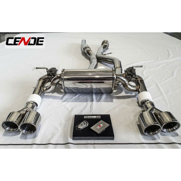 Echappement CENDE Exhaust BMW M2 F87 F1 (2015+) - Ligne Cat-Back à valves