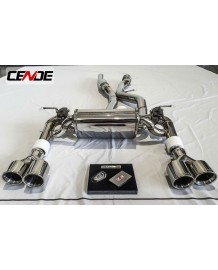 Echappement CENDE Exhaust BMW M2 F87 F1 (2015+) - Ligne Cat-Back à valves