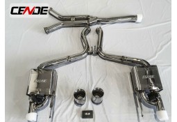 Echappement CENDE Exhaust Ford Mustang 2.3T EcoBoost MK6 (2015-2018) - Ligne Cat-Back à valves