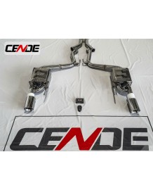 Echappement CENDE Exhaust Ford Mustang 2.3T EcoBoost MK6 (2015-2018) - Ligne Cat-Back à valves