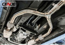 Echappement CENDE Exhaust Nissan 370Z V6 3.7 (2012+) - Ligne Cat-Back à valves