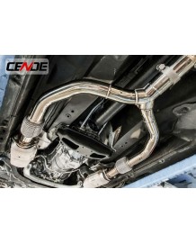 Echappement CENDE Exhaust Nissan 370Z V6 3.7 (2012+) - Ligne Cat-Back à valves
