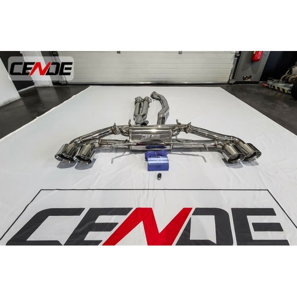 Echappement CENDE Exhaust Nissan GT-R (R35) (2007+) - Ligne Cat-Back à valves