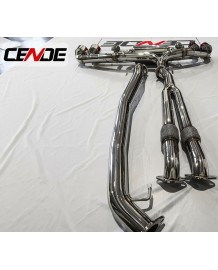 Echappement CENDE Exhaust Nissan GT-R (R35) (2007+) - Ligne Cat-Back à valves