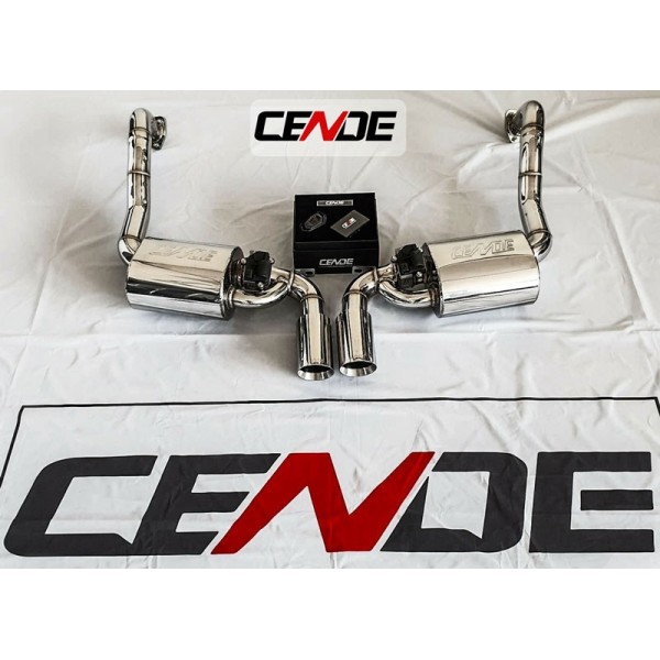 Echappement CENDE Exhaust Porsche 987.1 Boxster / Cayman (2005-2009) - Silencieux à valves