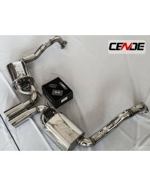 Echappement CENDE Exhaust Porsche 987.1 Boxster / Cayman (2005-2009) - Silencieux à valves