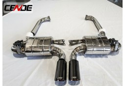 Echappement CENDE Exhaust Porsche 987.2 Boxster / Cayman (2009-2012) - Silencieux Cat-Back à valves